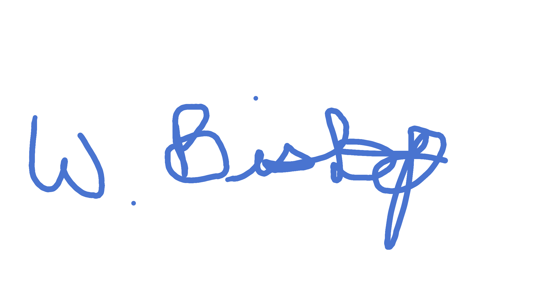 Signature: William Bishop